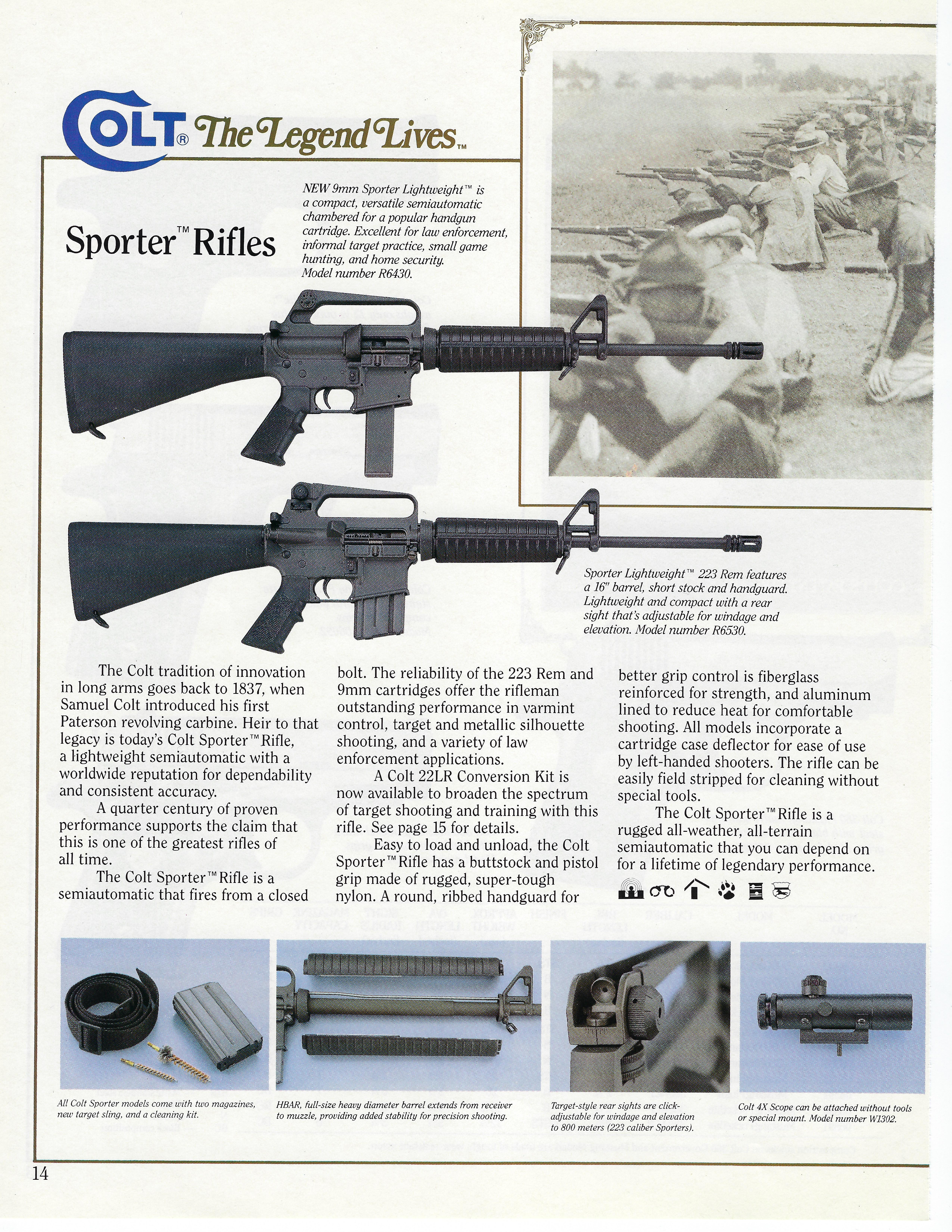 R6430 9mm Sporter Lightweight – The Colt AR-15 Resource