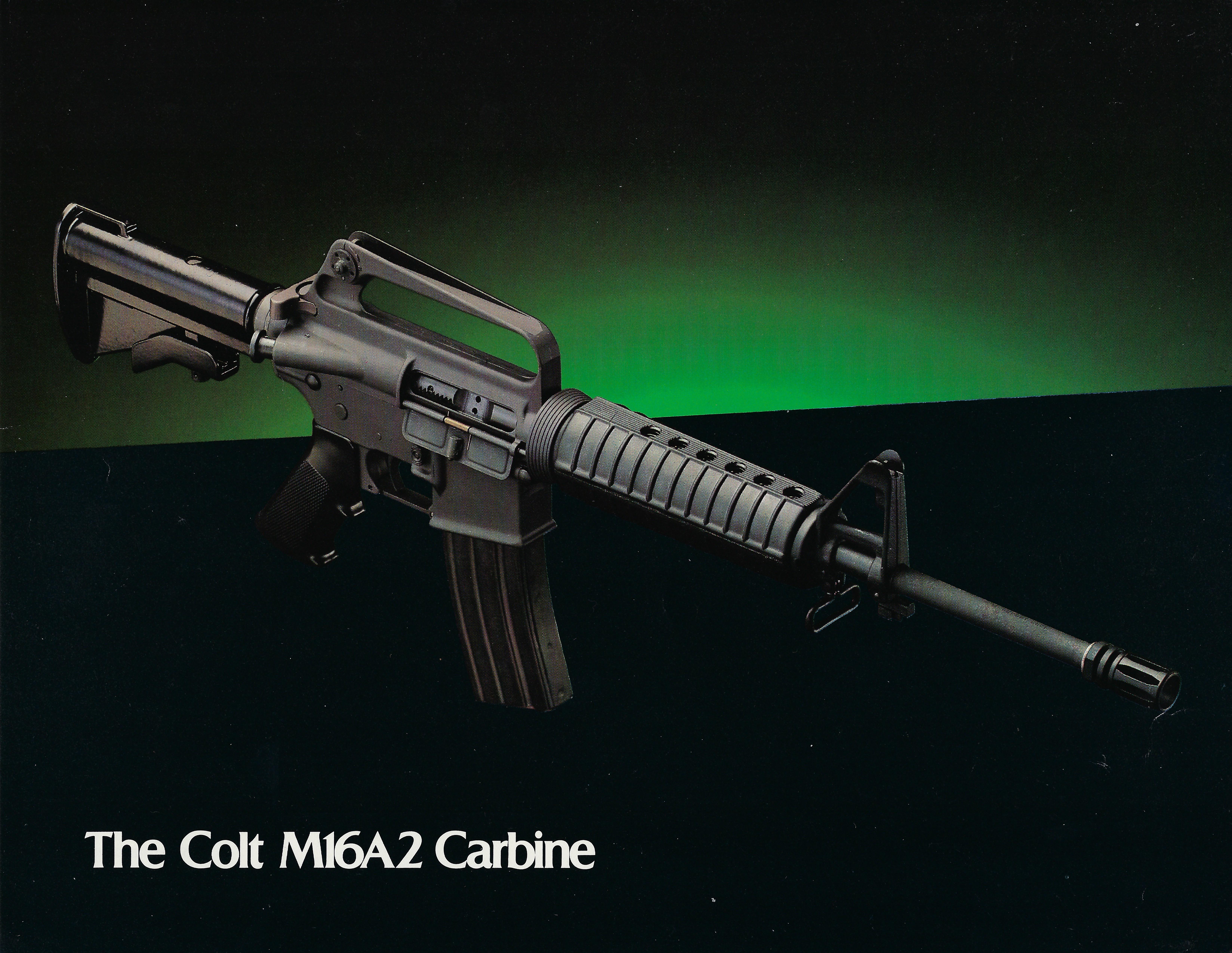 1984 Colt M16A2 Carbine One-Sheet – The Colt AR-15 Resource