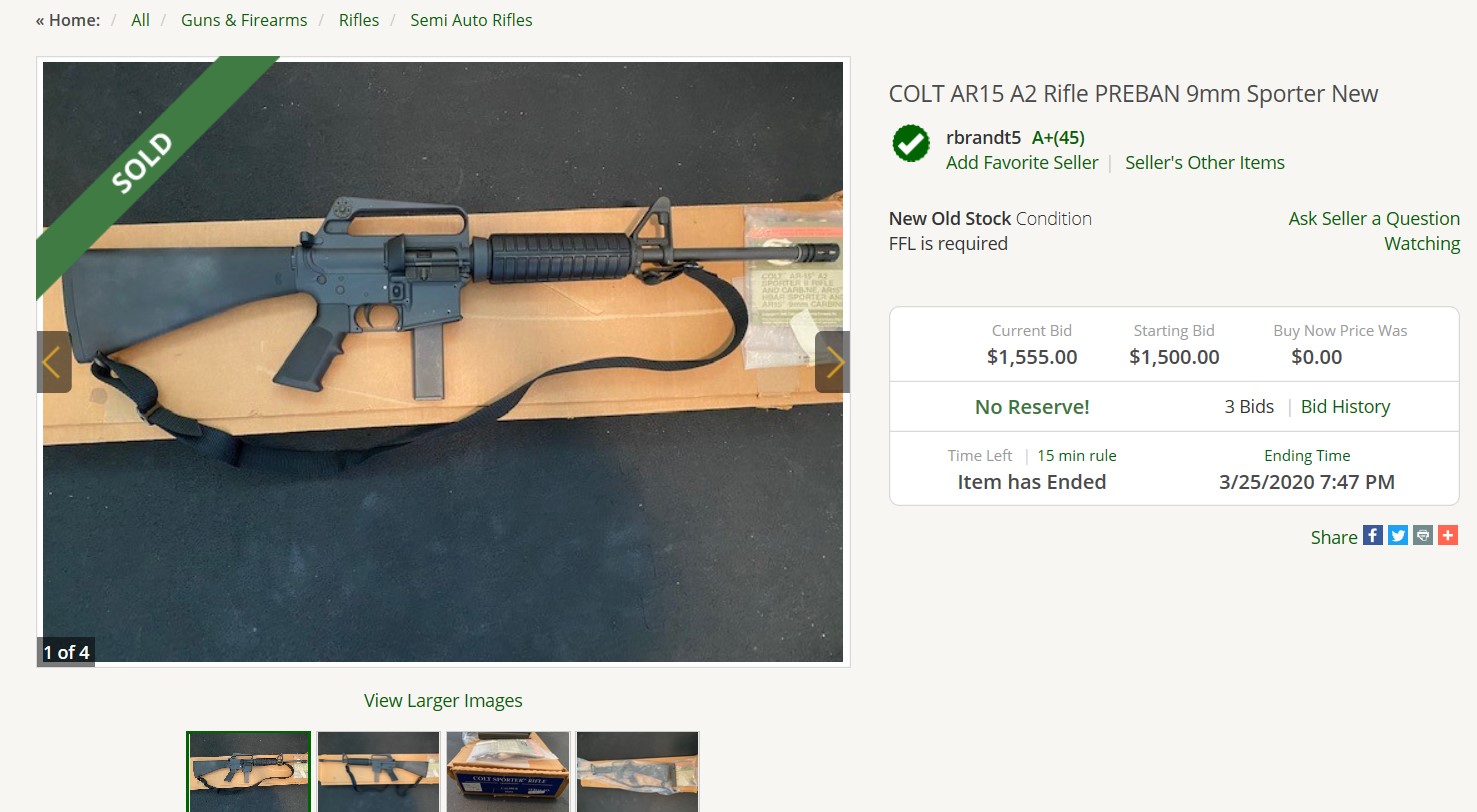 R6430 9mm Sporter Lightweight – The Colt AR-15 Resource