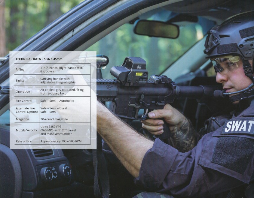 2023 International Military & Law Enforcement Catalog The Colt AR15